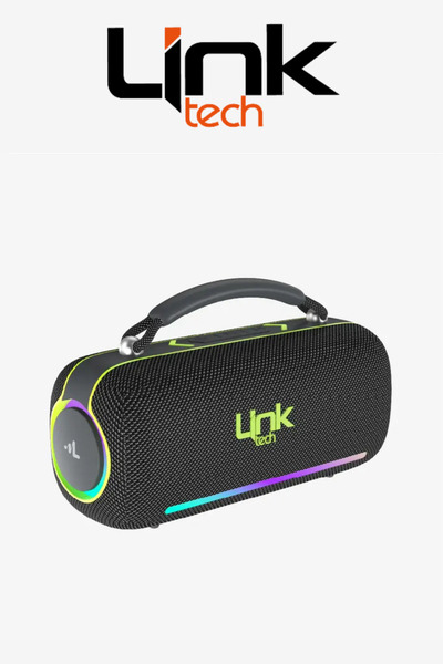 Linktech M418 Premium IPX6 Suya Dayanıklı 60W Led Işıklı Bluetooth Hoparlör
