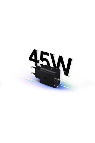 Samsung EP-T4511X Type C Hızlı Şarj Aleti (45W) - Siyah