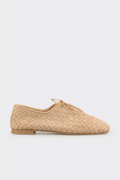 Elle Shoes Naturel Deri Kadın Günlük Ayakkabı