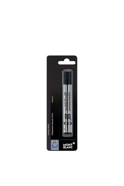 Montblanc 2 Rollerball LeGrand Refills (M) Mystery Black 107884