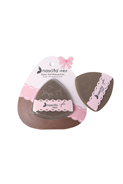 nascita Super Soft Makyaj Pufu Yumuşak Dokulu Pudra ve Fondöten Pufu