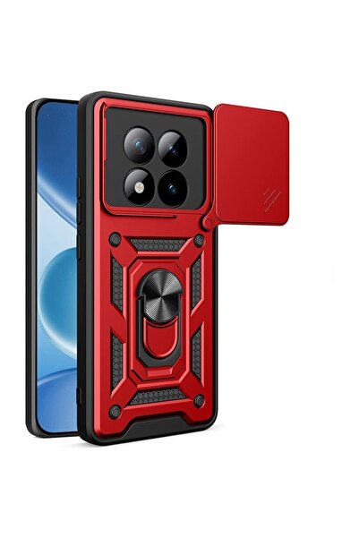 Bodycell Θωρακισμένη Συρόμενη Θήκη για Redmi Note 15 Pro 4G - Κόκκινο