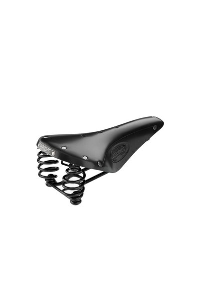 Brooks Flayer Siyah Yaylı Deri Bisiklet Selesi 175mm