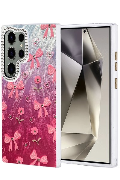 New Face ILKESHOP غطاء جديد لهاتف Galaxy S24 Ultra بتصميم مرآة - (145951) نمط 3