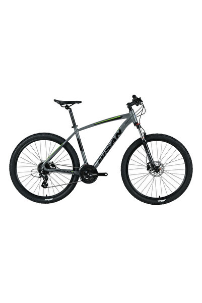 Bisan Mtx 7300 - 29 Jant 19'' 48 Cm Kadro Dağ Bisikleti - Metalik Gri Yeşil