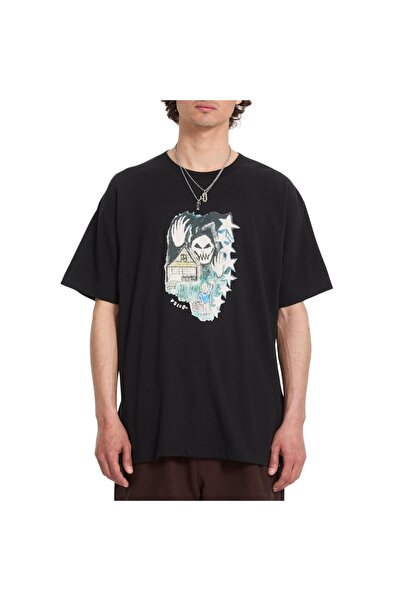 Volcom ISSAM AUPTEL Μπλουζάκι Μαύρο L