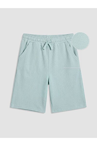 LC Waikiki Pantaloni scurți Pique pentru băieți LCW Kids cu talie elastică