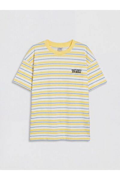 LC Waikiki تي شيرت LCW Kids مخطط للأولاد