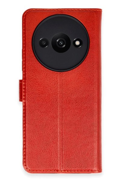 New Face Ilkeshop New Redmi A3 4g Case Tr S Plus Flip Cover Case (145044) - Red