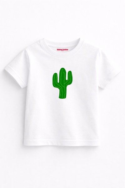 Rabona Fashion Tricou pentru copii cu design Cactus de deșert