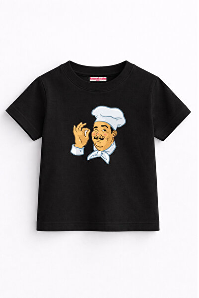 Rabona Fashion Μπλουζάκι Παιδικό Σεφ Bon Appetit