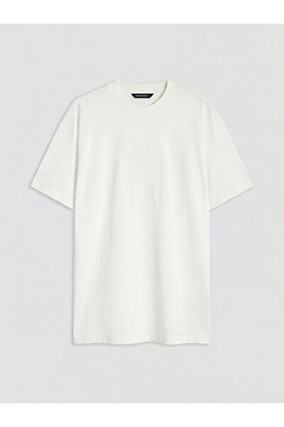 LC Waikiki Crew Neck Embroidered Blouse