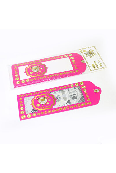Generic Pink (Fuchsia) Holiday Paper Envelopes with Gold Accents and Holiday ...