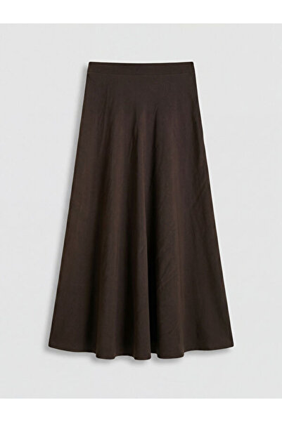 LC Waikiki A-Line Skirt with Zipper at the Waist