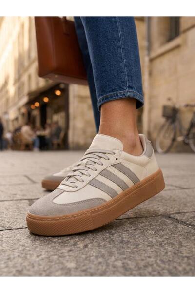 potinonline 3020 Γυναικεία παπούτσια sneaker από γνήσιο δέρμα