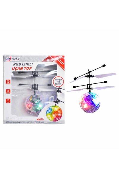 UZUNKAYA HOME UJ Toys RGB Işıklı Uzaktan Kontrollü Flying Ball