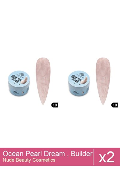 Makeup Set 2x Ocean Pearl Dream , Builder Gel , 15 g , Nr 10