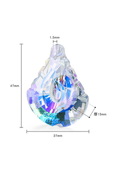 Choice4 XSB Polish AB Color Crystal Glass Prism Pendants Hanging Suncatcher A...