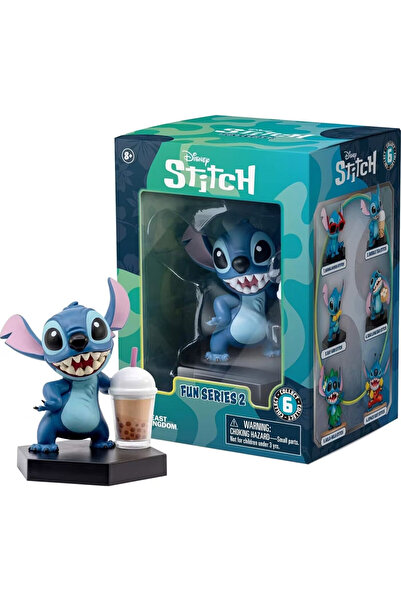 Yume Toys Disney Stitch Fun Serisi 2 Tekli Figür Paketi Bubble Tea Stitch