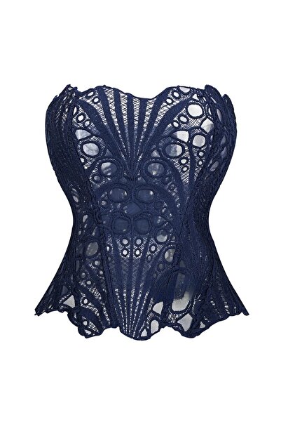 Divanni Atelier Hollow Out Corset Top