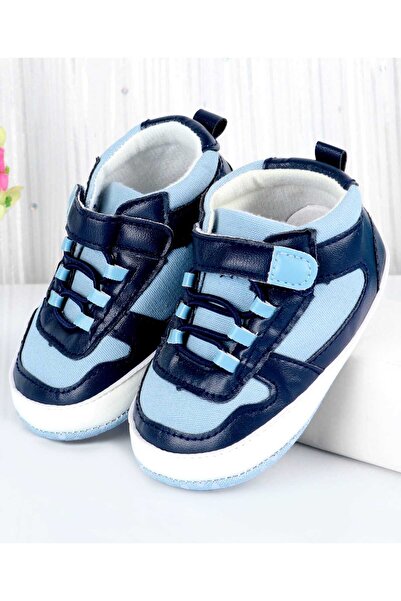 Cute Walk by Babyhug جوارب قصيرة بإغلاق فيلكرو - أزرق