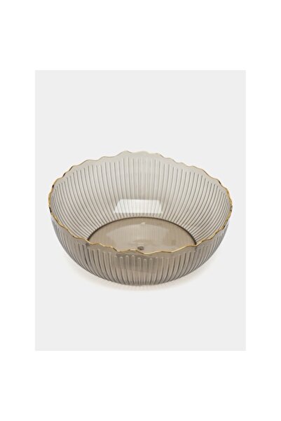 OEM Smoky Bowl with Golden Edges 22x8 cm