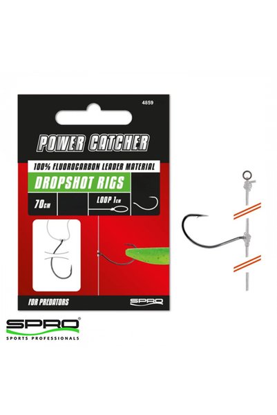 Spro PC Dropshot 70cm 0,30mm #02 Rig Takımı