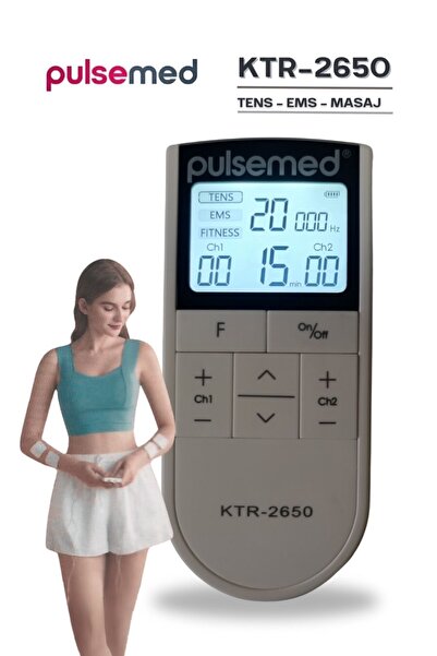 nisamed Entegre Elektronik Terapi Cihazı Tens + Ems + Masaj ( Şarj Edilebilir )