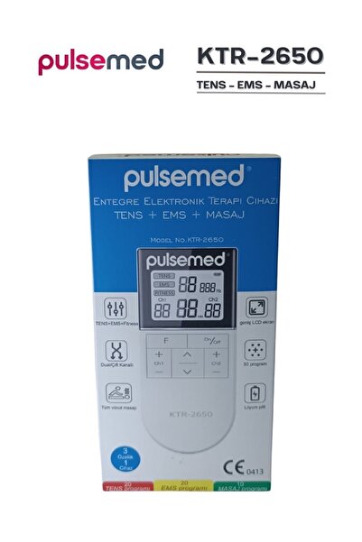 nisamed Entegre Elektronik Terapi Cihazı Tens + Ems + Masaj ( Şarj Edilebilir )