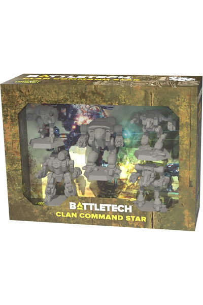Catalyst Game Labs BattleTech Σετ Μινιατούρων Αστέρι Διοίκησης Φυλής