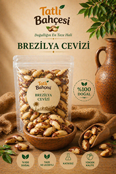 TATLI Taze Yeni Mahsul Premium Brezilya Cevizi 100gr