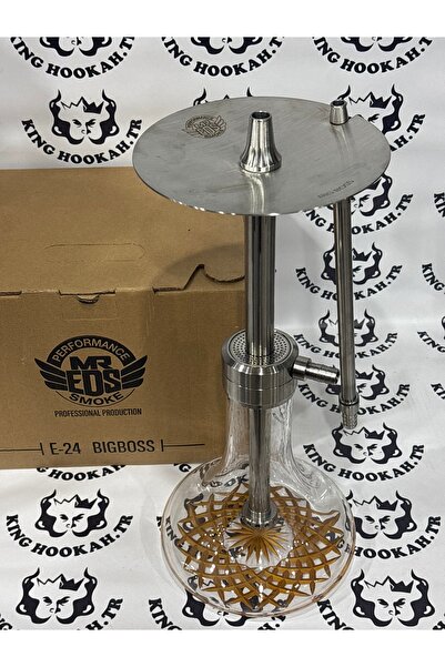 kinghookah MR Eds E24 Bigboss pro eco - Çelik Nargile Takımı