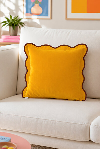 RİTMOHOME Colorful, Modern, Striped, Dopamine, Sea, Summer, Double-Sided Deco...