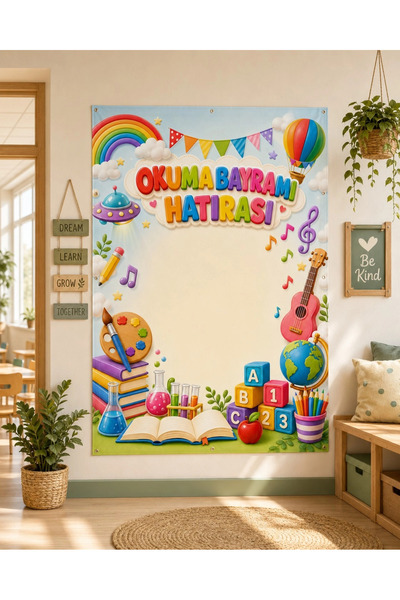okul posterleri Okuma Bayramı Hatırası