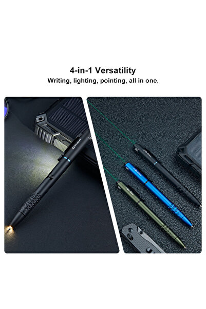 OLİGHT Open Glow (OD Green), 120 Lumens Penlight, Rechargeable USB-C LED Flashlight, Small Pocket Light for Office, Home, Outdoors