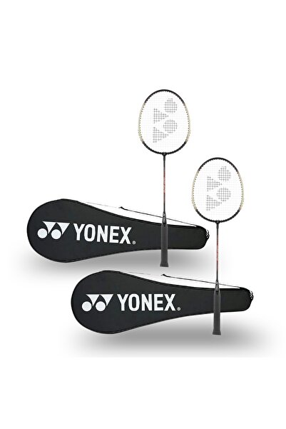 YONEX GR 020-2-Player Badminton Set | Includes 2 Aluminum Rackets, 2 Carry Bag