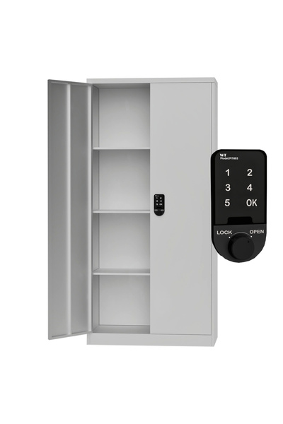 Godrej Full Height Swing Dual Door Wardrobe with Digital Lock, 2 Door Cabinet...
