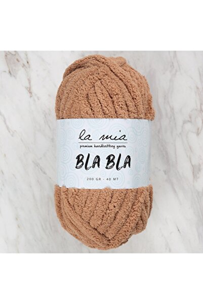 LA MİA YARNS La Mia Bla Bla Cinnamon pređa za ručno pletenje - LB005