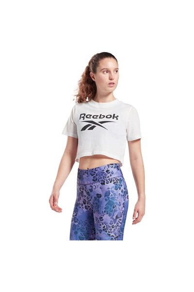 Reebok Femei& # x27;s Top scurt cu mânecă scurtă XS