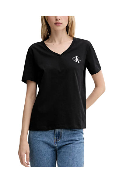 Calvin Klein Γυναικείο Σετ T-shirt 2 Τεμαχίων Μαύρο/Λευκό LV047C906G-UB1