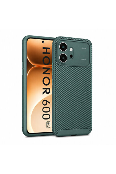 UnDePlus Huawei Honor 600 Kılıf Karbon Silikon Case