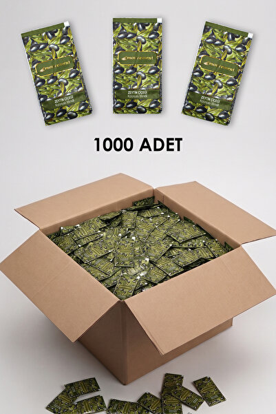 MOUVEMENT 1000 Adet Zeytin Çiçeği Kokulu Kolonyalı Mendil - Ege Esintisi Taze...