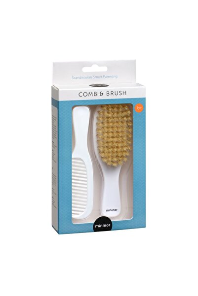 Mininor - Comb & Brush - 1y+ - White