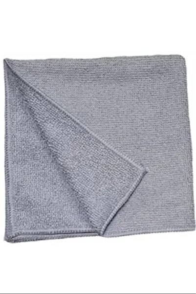 Generic Brand Silver 440 Gr 50X70 cm Microfiber Towel with Overlock -Stk277 S...