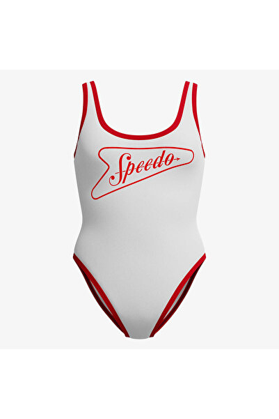 SPEEDO Solid Bound Kadın Beyaz Mayo