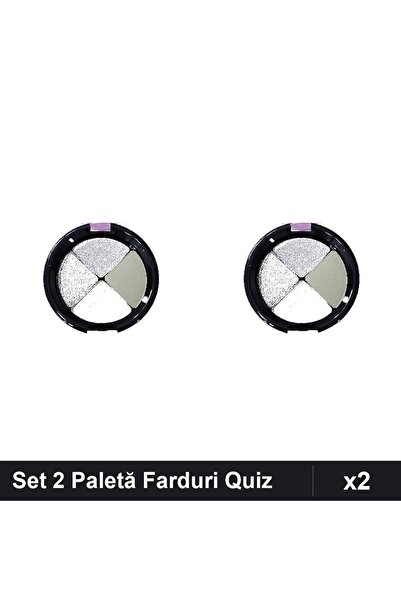 Makeup Set of 2 Quiz Eyeshadow Palette 10g No.453, Identical Shades, Professi...