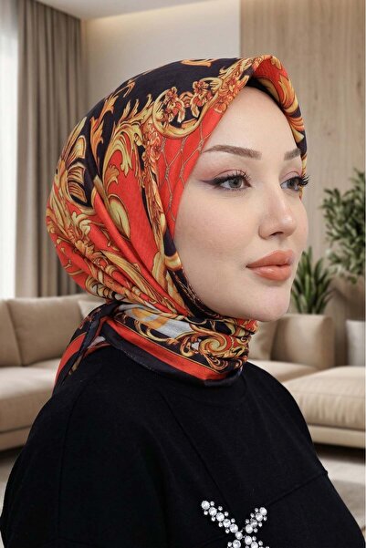Big ModaEbrar Desenli Soft Eşarp - 026