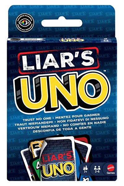 mattel Liar's UNO Card Game
