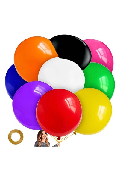 JOLLITY LLC 18 Inch Large Latex Balloons for Birthday Party Wedding Baby Show...