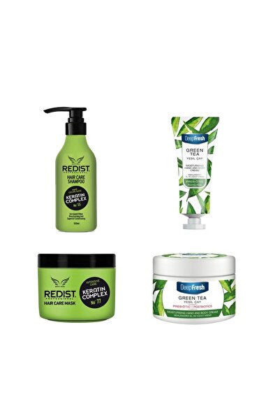 Redist Redist Package: Keratin Shampoo 500 ml + Keratin Mask 475 ml + Deep Fr...
